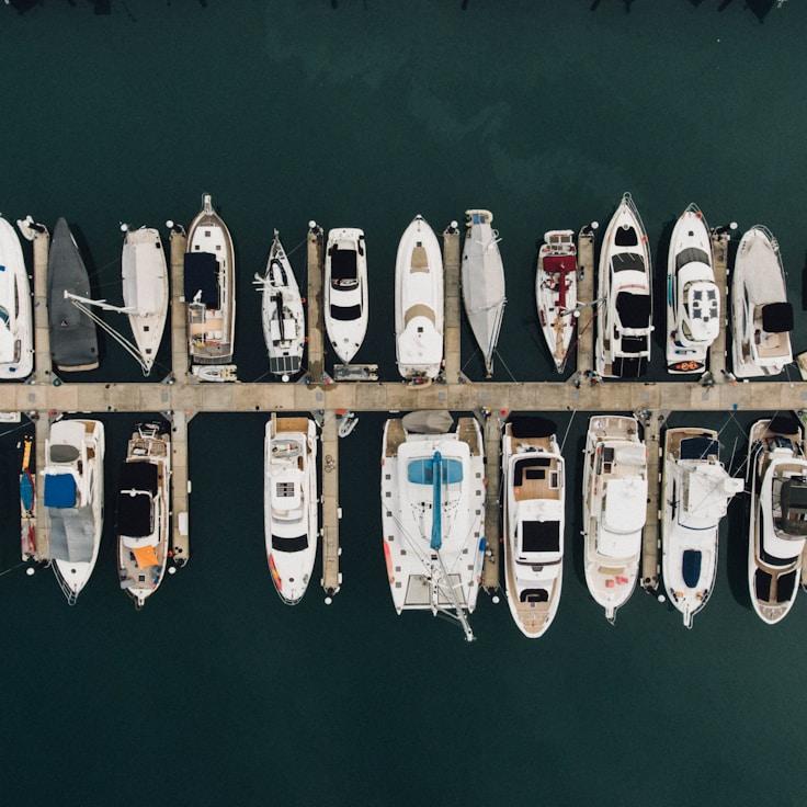 Business retreat on luxury yacht